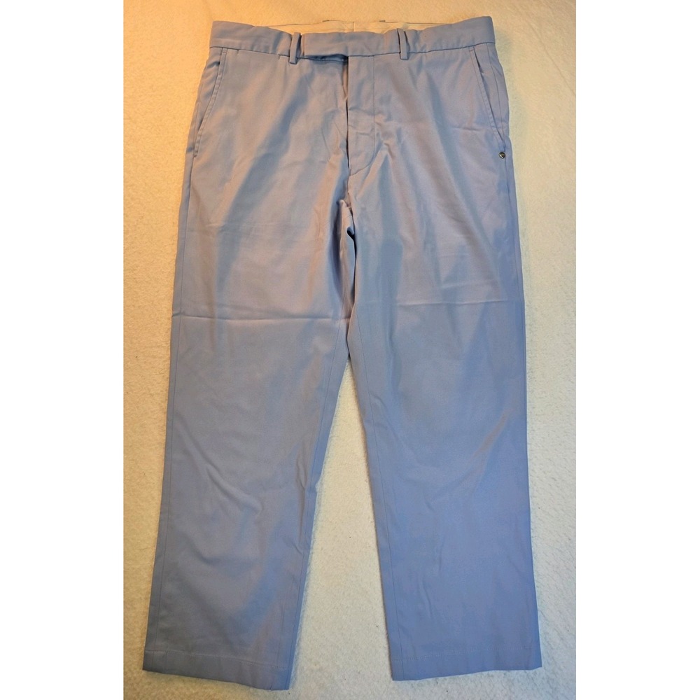 RLX Ralph Lauren Performance Pants Mens 32x32 Blue Golf Chino Trousers Preppy